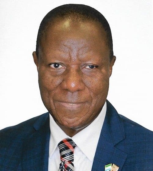 Ambassador Sidique Abou-Bakarr Wai